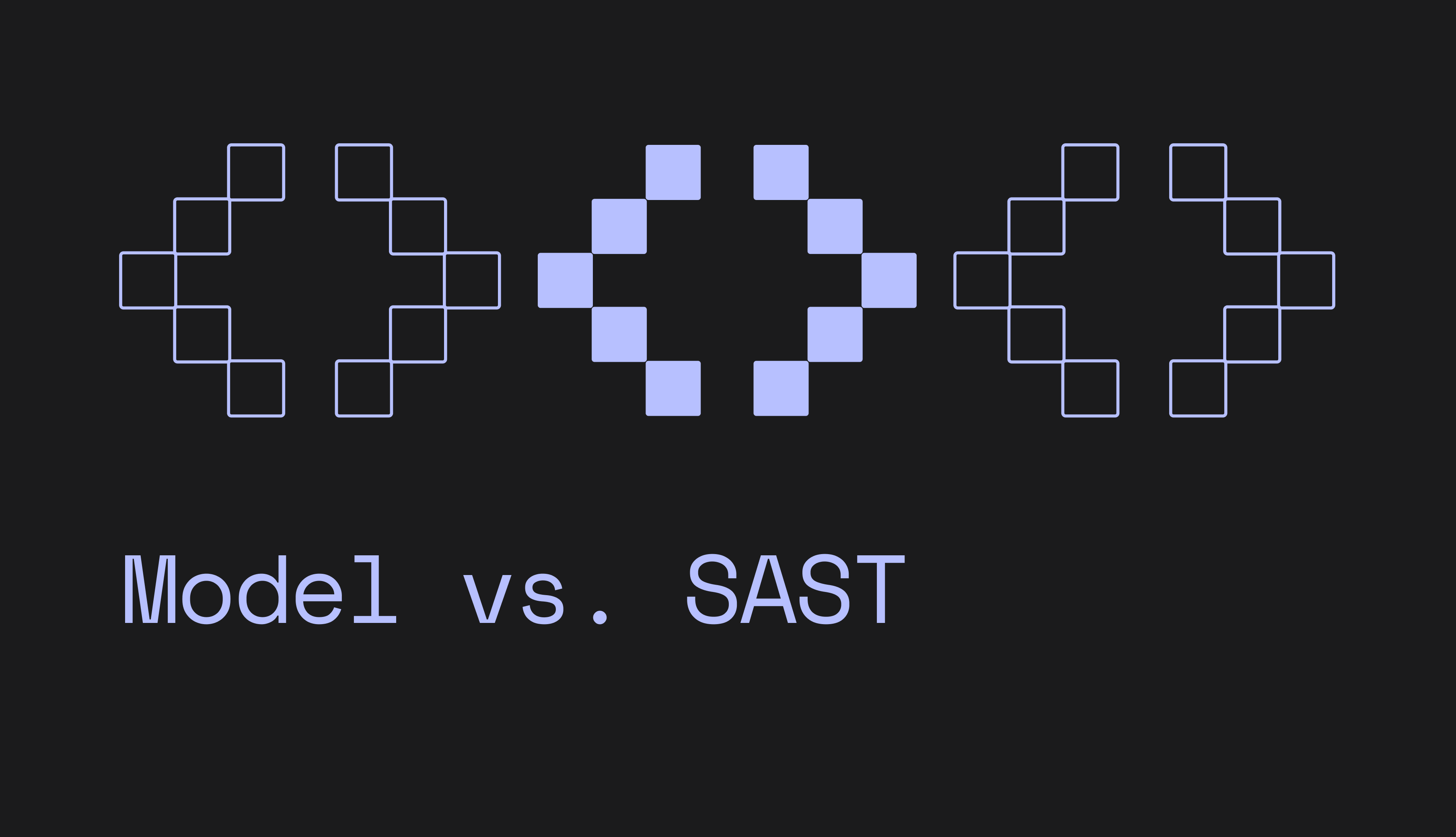 Model vs. SAST