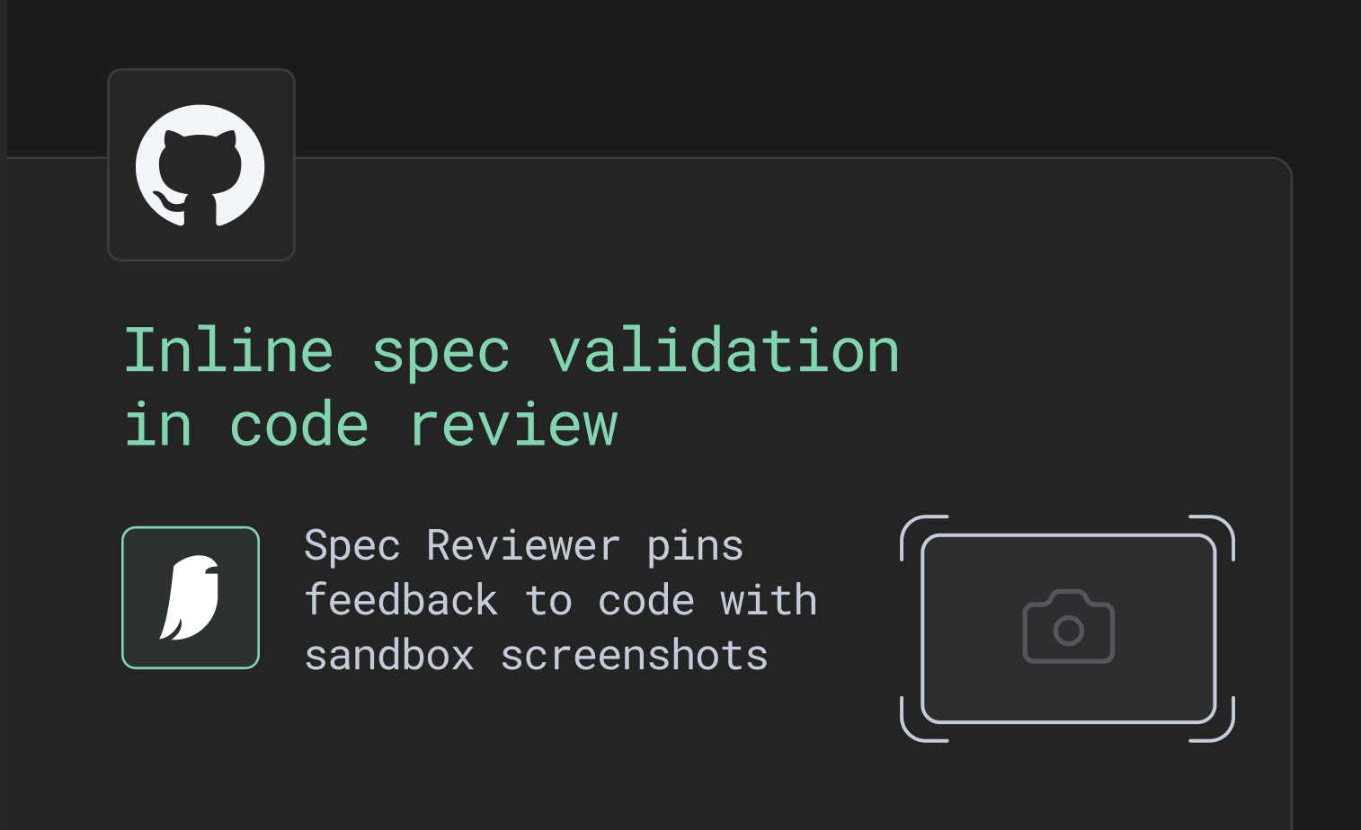 Spec Reviewer now embeds requirements directly into code review